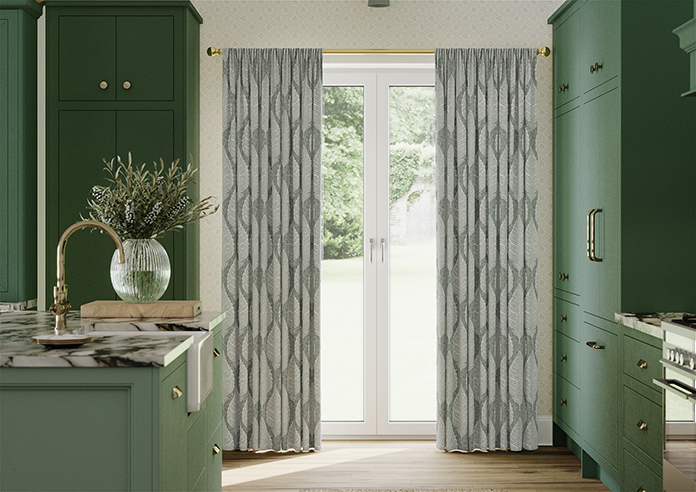 Treasure, Chrome - Made to Measure Curtains - Image 3